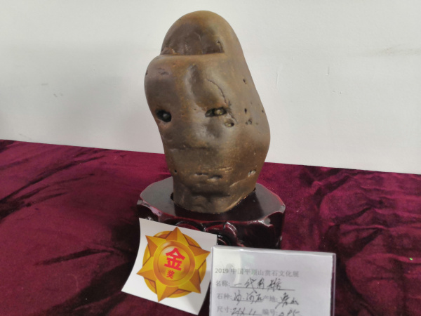 平頂山市奇石寶玉石文化藝術博覽金獎作品