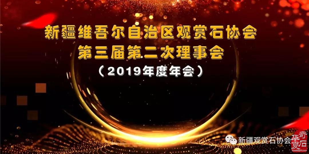 匯聚新生力量 奮斗時代洪流 新疆觀賞石協會2019年年會只爭朝夕 不負韶華