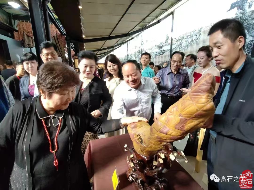 淮南市觀賞石協會杭州石展喜獲天雕獎