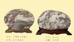 開封“艮岳杯”奇石展曬兩方雅石助助興