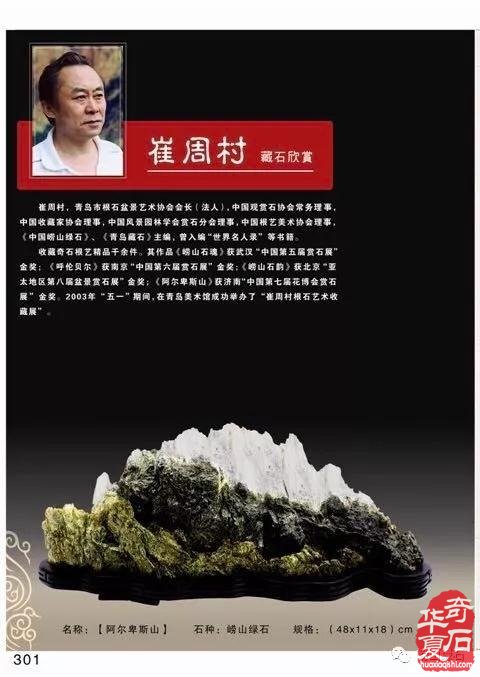 記錄產自青島的奇石收藏——《中國嶗山綠石》